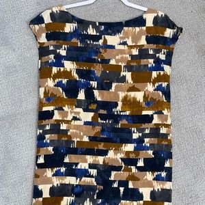 Club Monaco 100% Silk Mini Knee Length Dress Sz. XS